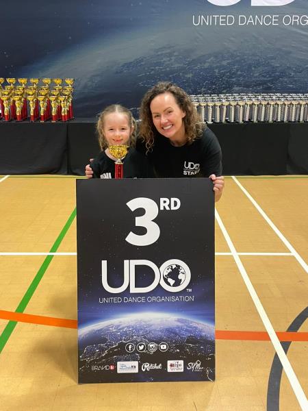 Ember excels at the UDO Street Dance Championships